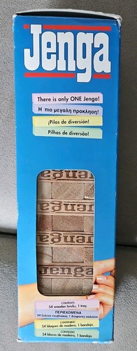 Vintage jenga classic wooden - vintage,