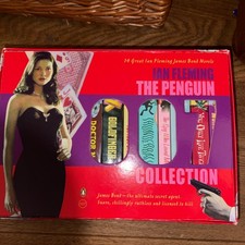 The Penguin Collection Boxed Set of 14 James Bond 007 Novels by Ian Fleming RARE