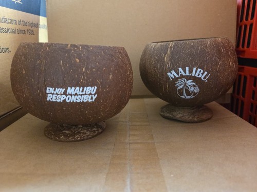 Malibu coconut plastic - 2x,