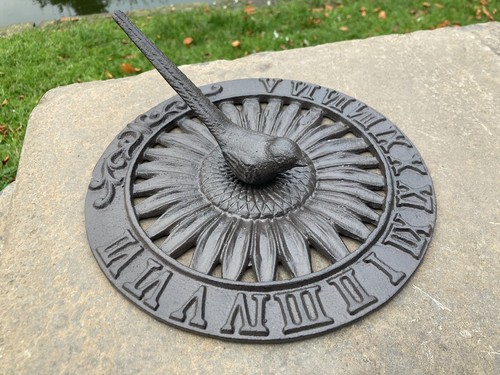 Metal cast iron bird - metal,