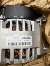 Perkins 65A 12v Alternator 2871A306 New With  Original Box
