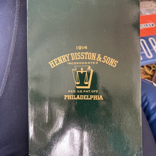 1914 henry disston sons - &,