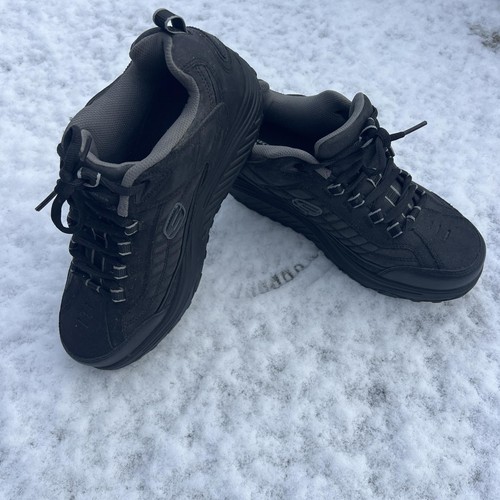 Skechers shape ups black - shape-ups,