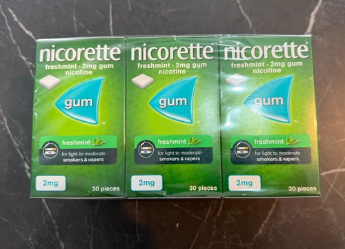 Nicorette fresh mint 2mg gum - gum,