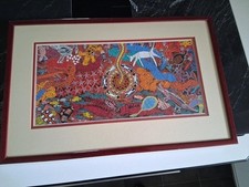 Aboriginal Artist Australian Art Barsa/Saunders/Williams Print by Bulurru 