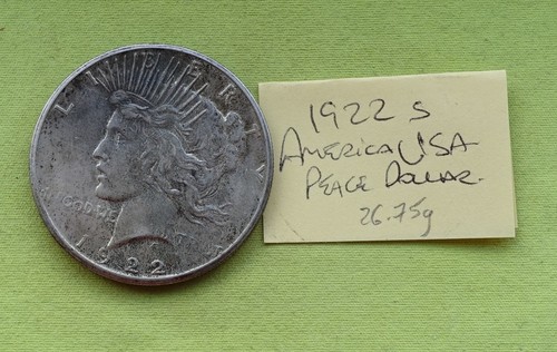 1922 silver usa american - usa,