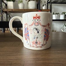 Cath Kidston Queen Elizabeth II Jubilee Mug England HTF RARE