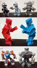 ROBOT Toy Lot of 7:  Rock 'Em