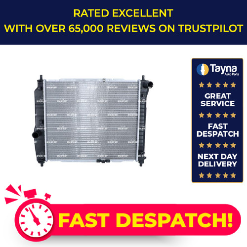 Radiator fits daewoo - fits, kalos