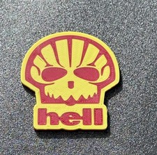 SHELL BADGE FOR REAR OF CAR