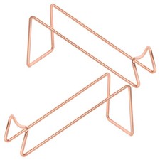 2 Pcs Small Metal Wine Rack