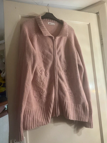 Bonmarche ladies pink zip - , up