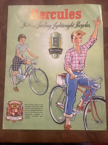 Vintage 1962 hercules bicycle - hercules,