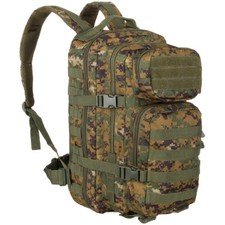 Military Assault Pack Tactical Rucksack MOLLE Travel 20L MARPAT Digital Woodland