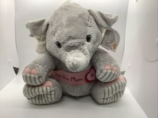 Rare Elliot The Elephant Plush Soft Toy Collectable Large 10 Inch Love You Mum
