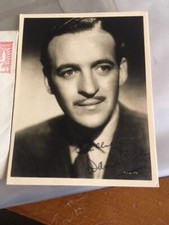 Signed photo david niven in - of,