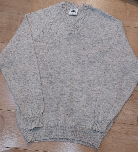 Black sheep wool sweater - sheep, men's