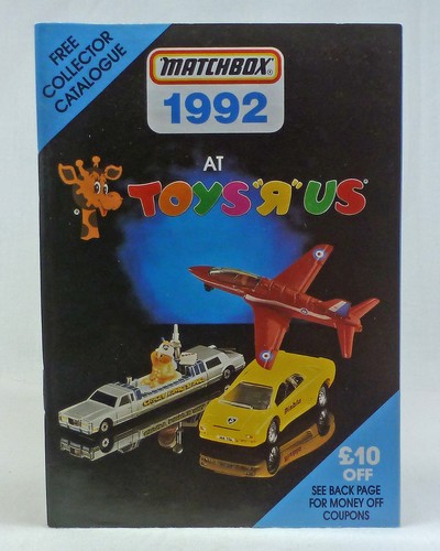 Matchbox 1992 pocket catalogue - matchbox,