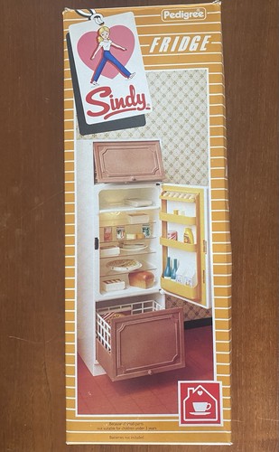 Sindy vintage fridge - sindy, with