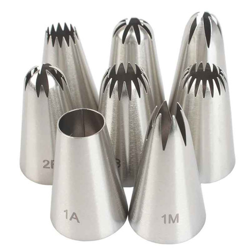 8pcs stainless steel piping - 8pcs,