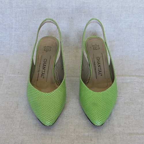 Chantal italy green - chantal, slingback