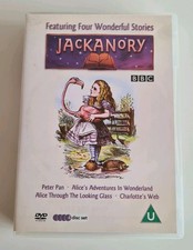 Jackanory DVD 4 Disc Set Peter Pan Alices Adventures Wonderland Charlottes Web