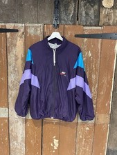 Vintage Nike Tracksuit Jacket 90's Hip Hop Purple Mix Active Sports XXL