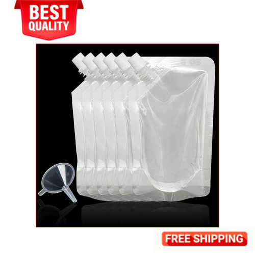 Pcs 8oz juice flasks drinks - 8oz,
