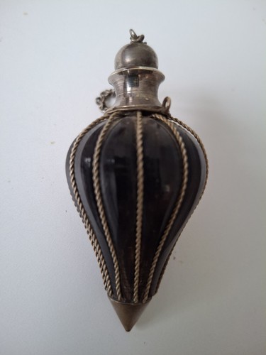 Edwardian antique horn brass - &,