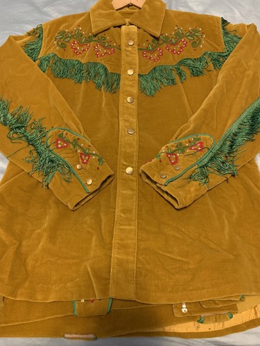 Vintage rare cowboy holly suit - cowboy,