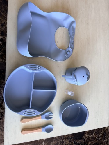Silicone baby feeding - baby, set