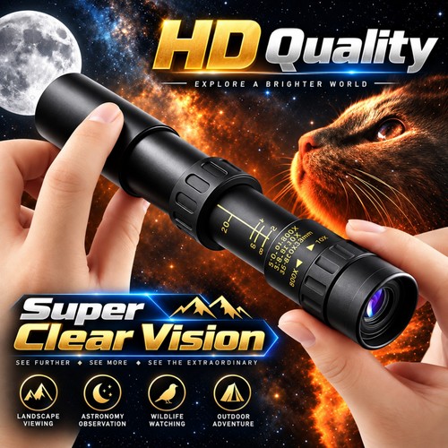 300x monocular telescope - 10-300x, hd