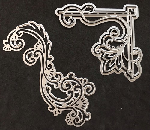 Decorative swirl flourish - , +