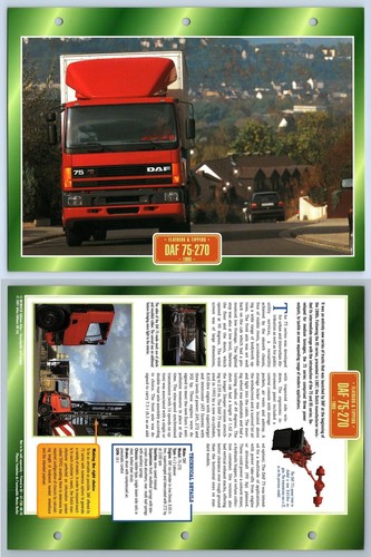 Daf 270 1993 flatbeds - -, &