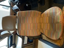 VW Westfalia T25 front seat bottom cover in Gazelle EP Light brown C9868