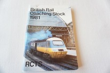 1981 RCTS BR Coaching Stock Railway Book No Underlinings 