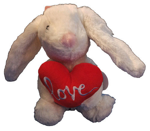 Rabbit dog toy stuffed - toy,