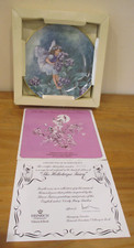 HEINRICH VILLEROY & BOCH LTD EDIT HELIOTROPE FAIRY PLATE BOXED WITH CERTIFICATE