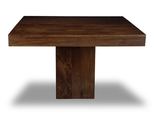 Solid mango wood 120cm cube - solid,