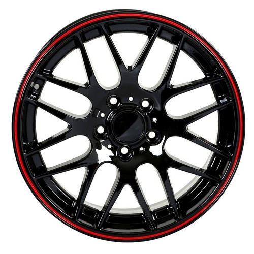 Csl style black red lip - 18",