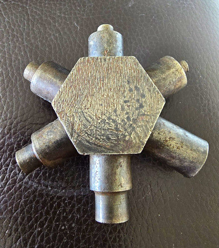 Vintage brake lining rivet - vintage,