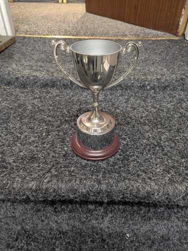 Nikel plated trophy - nikel,