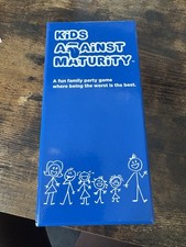 Kids Against Maturity Card Game Pre Owned Excellent Condition Fun Family Game