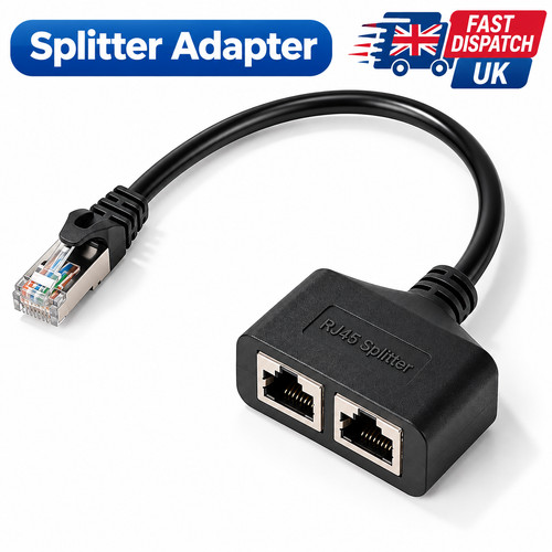 Rj45 ethernet splitter cable - splitter,