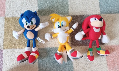 Sonic plush soft - sonic,