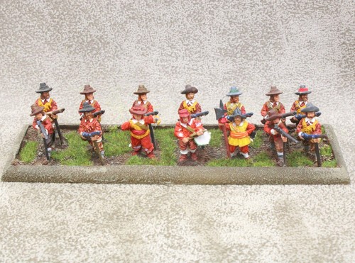 28mm ecw metal musketeers - metal,