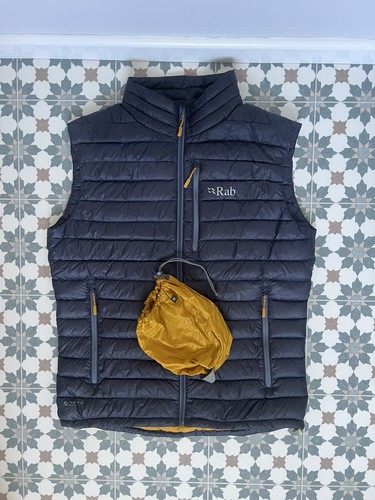 Rab mens microlight - vest, down
