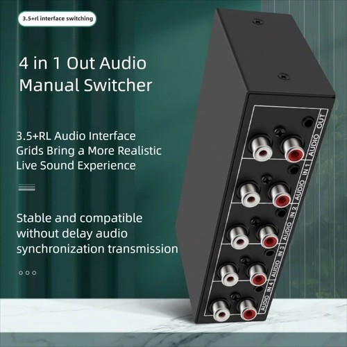 Rca aux audio switcher 1 - aux,