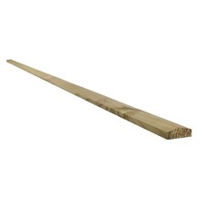 Treated fence capping rail - treated,