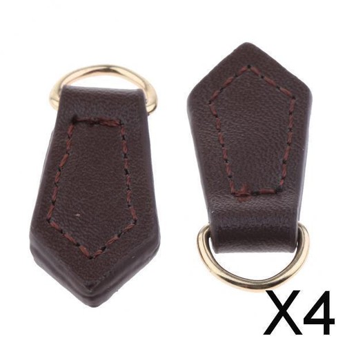 Pieces leather zipper - ,